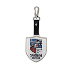 6211 Elite Shield Metal Bag Tag